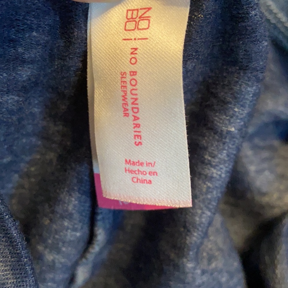 New No Boundaries Super Soft Burn Out Rose Joggers SZ MED - Picture 6 of 6